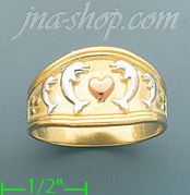 14K Gold Ladies' Light Ring - Click Image to Close