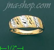 14K Gold Ladies' Light Ring - Click Image to Close