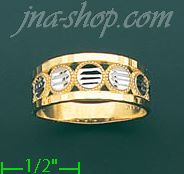 14K Gold Ladies' Light Ring - Click Image to Close