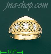 14K Gold Ladies' Light Ring - Click Image to Close