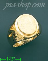 14K Gold Assorted Men's Ring - Click Image to Close