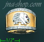 14K Gold Ladies' Ring - Click Image to Close