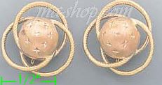 14K Gold Love Knots Sets Earrings - Click Image to Close