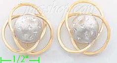 14K Gold Love Knots Sets Earrings - Click Image to Close