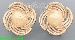 14K Gold Love Knots Sets Earrings - Click Image to Close