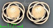 14K Gold Love Knots Sets Earrings - Click Image to Close