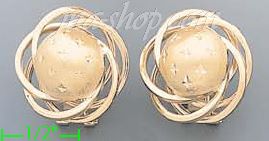 14K Gold Love Knots Sets Earrings - Click Image to Close