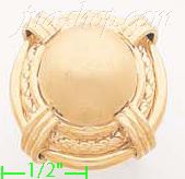 14K Gold Love Knots Sets Ring - Click Image to Close