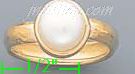 14K Gold Fancy Pearl Sets Ring - Click Image to Close