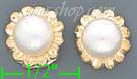 14K Gold Fancy Pearl Sets Earrings - Click Image to Close