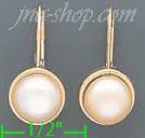 14K Gold Fancy Pearl Sets Earrings - Click Image to Close