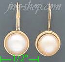 14K Gold Fancy Pearl Sets Earrings - Click Image to Close