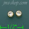 14K Gold Stud Earrings - Click Image to Close