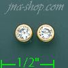 14K Gold Stud Earrings - Click Image to Close