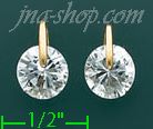 14K Gold Stud Earrings - Click Image to Close