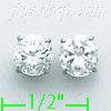 14K Gold Stud Earrings - Click Image to Close