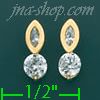 14K Gold Stud Earrings - Click Image to Close