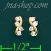 14K Gold Stud Earrings - Click Image to Close