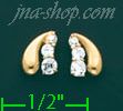 14K Gold Stud Earrings - Click Image to Close