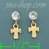 14K Gold Stud Earrings - Click Image to Close