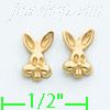 14K Gold Stud Earrings - Click Image to Close