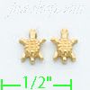 14K Gold Stud Earrings - Click Image to Close