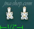 14K Gold Stud Earrings - Click Image to Close