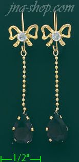 14K Gold Stud Earrings - Click Image to Close