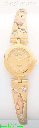 14K Gold 3Color Watch - Click Image to Close