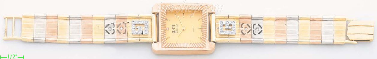 14K Gold 3Color Watch - Click Image to Close