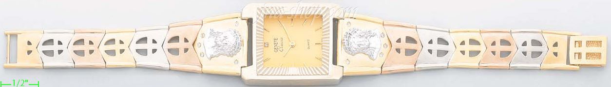 14K Gold 3Color Watch - Click Image to Close