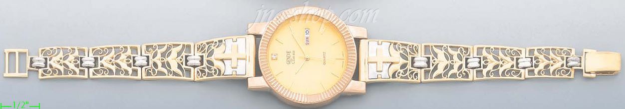 14K Gold 3Color Watch - Click Image to Close