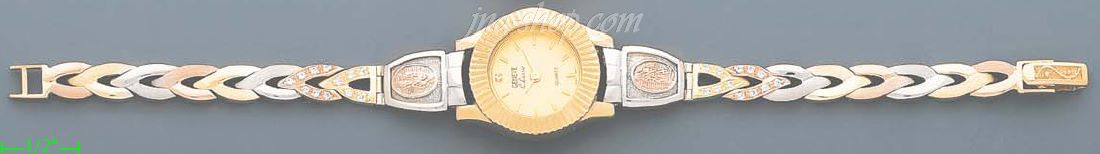 14K Gold 3Color Watch - Click Image to Close