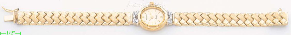 14K Gold Fancy Watch - Click Image to Close