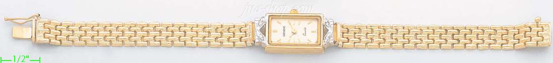 14K Gold Fancy Watch - Click Image to Close