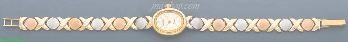 14K Gold Fancy Watch - Click Image to Close