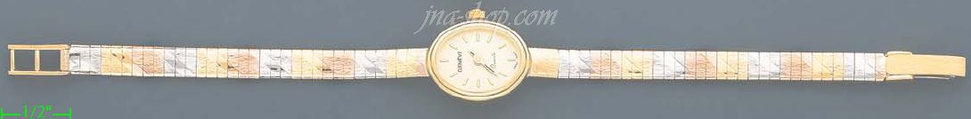 14K Gold Fancy Watch - Click Image to Close