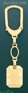 14K Gold Key Chain