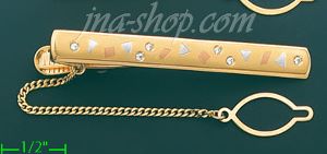 14K Gold Tie Clip