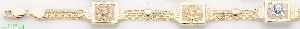 14K Gold Italian Fancy Bracelet