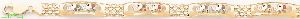 14K Gold Italian Fancy Bracelet