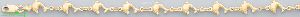 14K Gold Italian Charm Bracelet