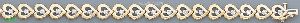 14K Gold Fancy CZ Bracelet