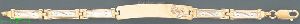 14K Gold 3Color Fancy Bracelet