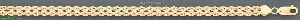 14K Gold Rope ID Bracelet
