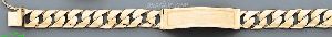 14K Gold Link ID Bracelet