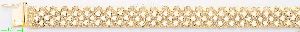 14K Gold Mex Bracelet