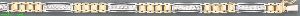 14K Gold Men's Fancy CZ Bracelet