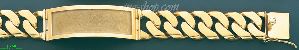 14K Gold Link ID Bracelet