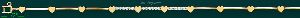 14K Gold Fancy CZ Bracelet